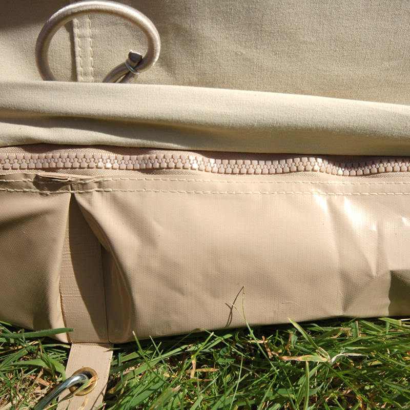 6 미터 황제 벨 텐트 코튼 캔버스 텐트