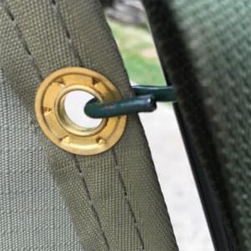 2.4x2.4m 캠핑 방수 립스톱 폴리에스테르 캔버스 돔 백패킹 텐트