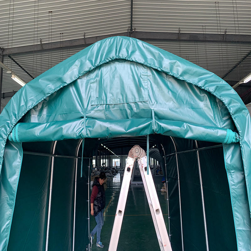 2.4x3.6 방수 PVC 캐노피 휴대용 자동차 포트