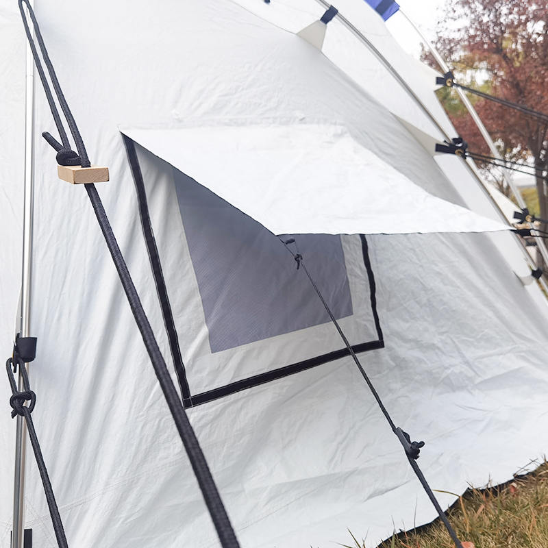 지오데식 돔 텐트 5인용 자립형 지오데식 가족 텐트