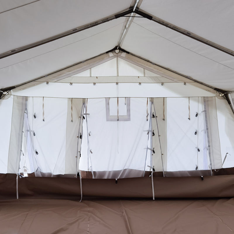 MSF/ICRC/IFRC 표준 45m² 학교, 사무실, 진료소에 사용되는 다목적 텐트 베이스 텐트