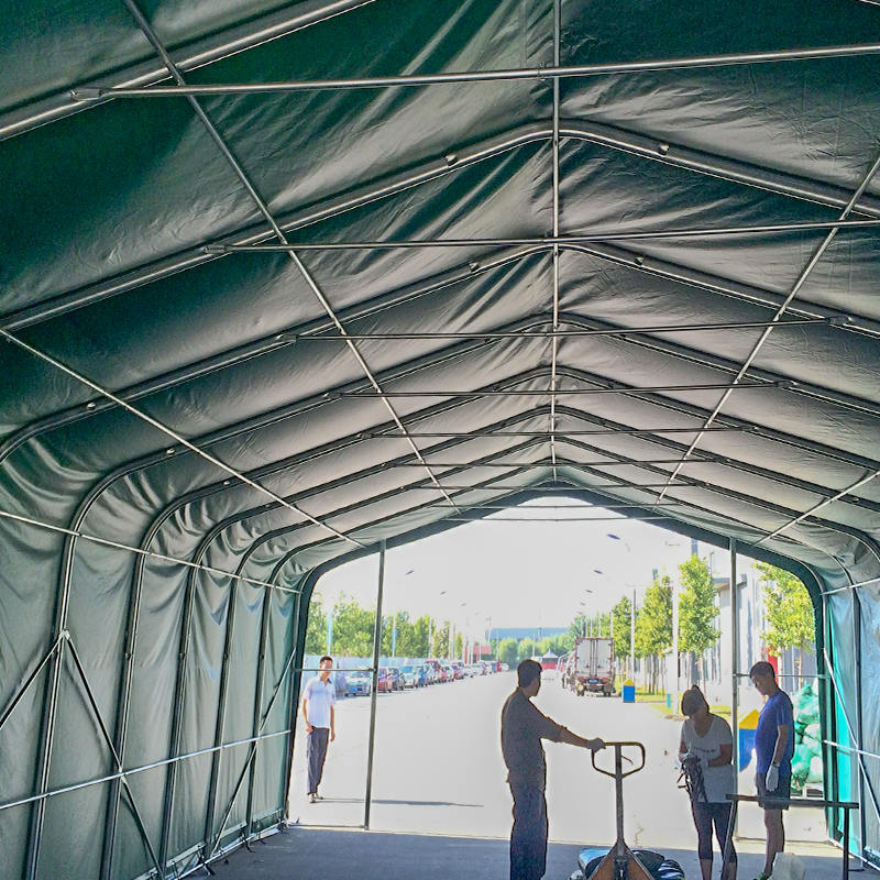 6X12 2.6m 옆 높이 고열 저항하는 산업 창고 저장 천막