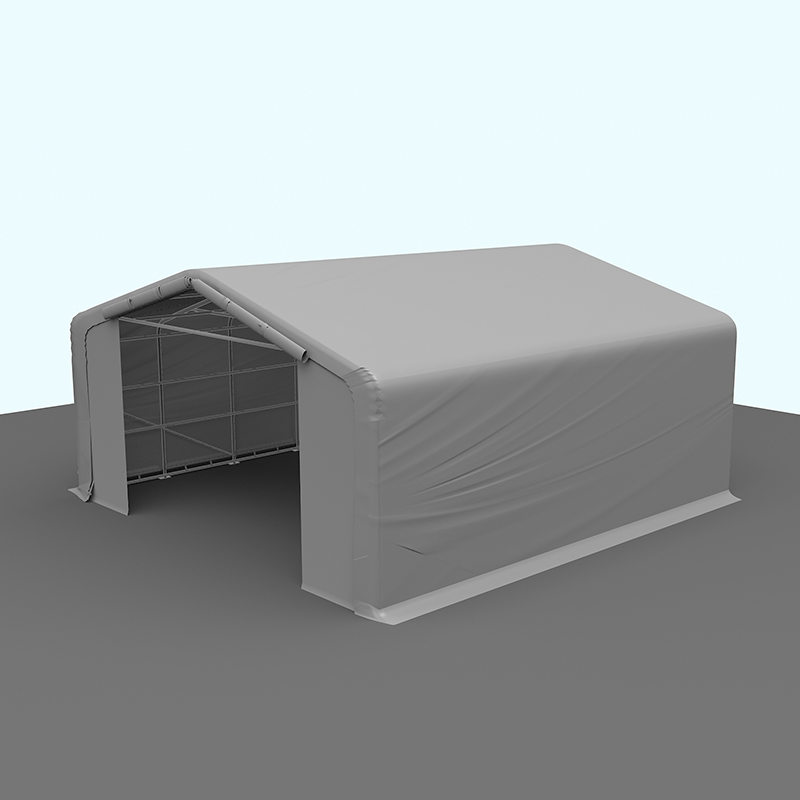 7x7 2.6m 측면 높이 산업 및 상업 창고 그늘 텐트 휴대용 텐트 홀