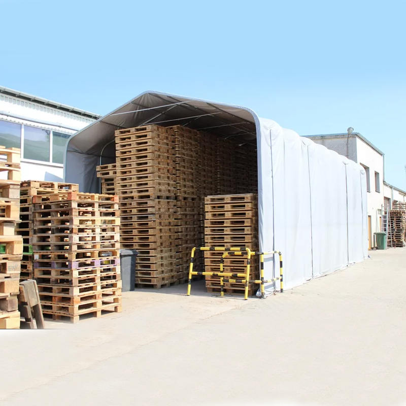 8X12 4m 측면 높이 UV 방지 창고 그늘 텐트 햇빛 보호소