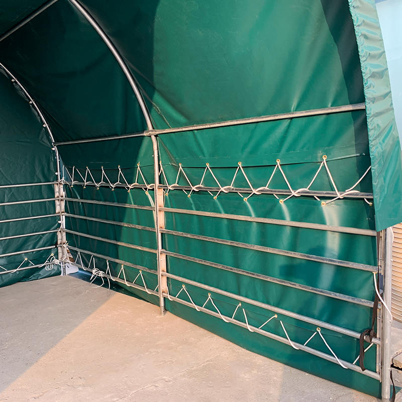 말, 소, 양을 위한 4x4mx3.15m 휴대용 가축 보호소