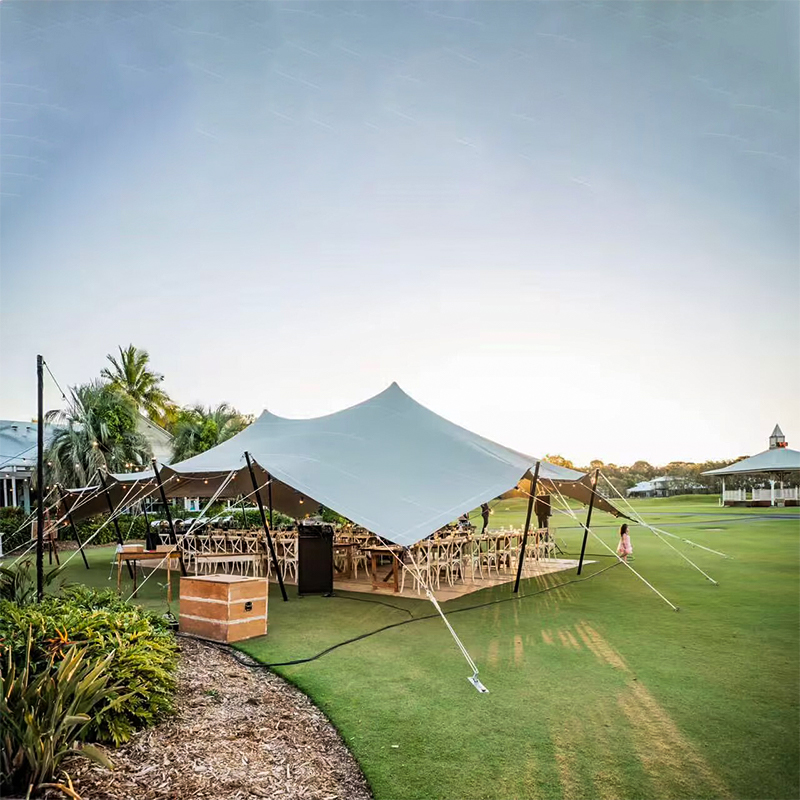 8x10m UV 저항성 플렉스 스트레치 텐트