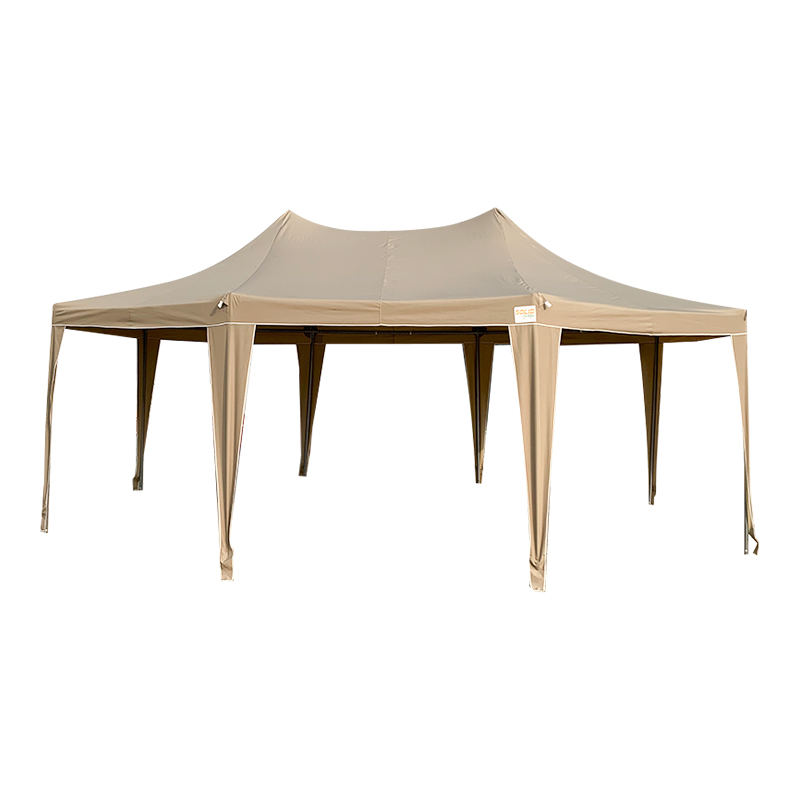 5x6.8m 전통적인 팔각형 탑 방수 PVC 파티 파빌리온 전망대 텐트