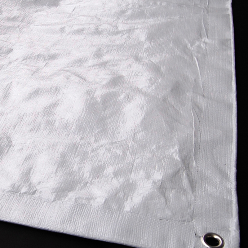 임시 대피소용 4x5m 강화 유연한 플라스틱 타포린