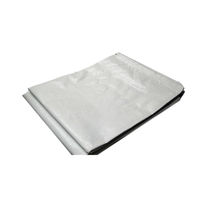 4x50m 짠 HDPE 검정 플라스틱 타포린