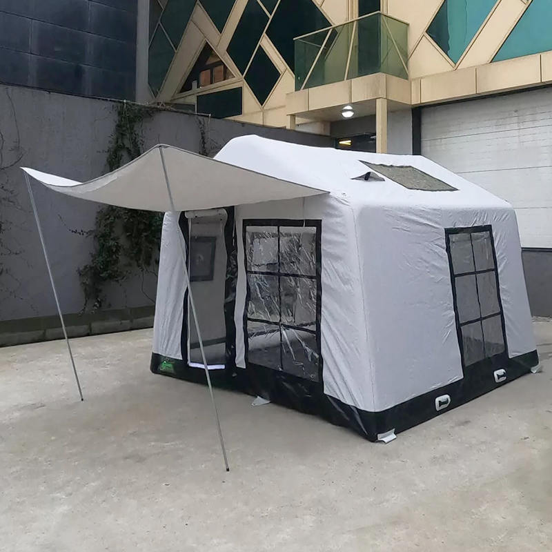 8-10인용 4계절 글래머 방화 및 항균 풍선 캠핑 텐트