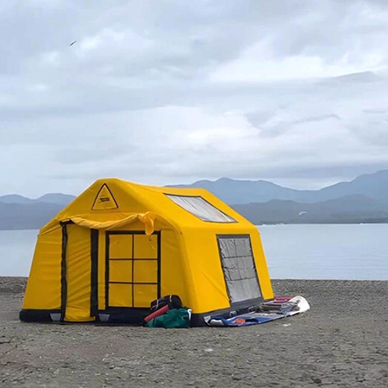 8-10인용 4계절 글래머 방화 및 항균 풍선 캠핑 텐트