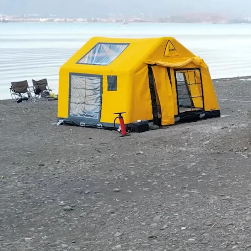 8-10인용 4계절 글래머 방화 및 항균 풍선 캠핑 텐트