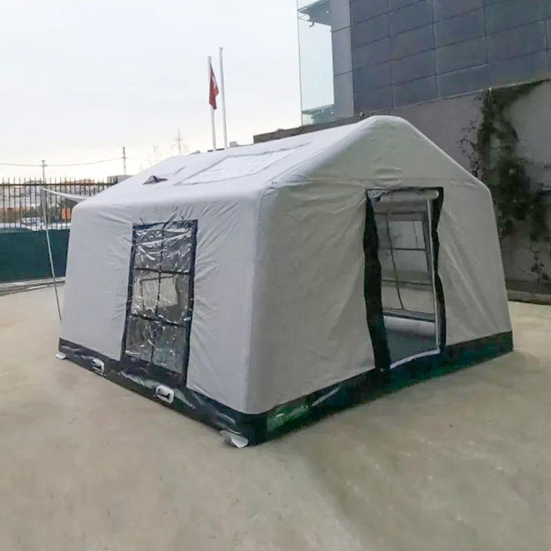 8-10인용 4계절 글래머 방화 및 항균 풍선 캠핑 텐트