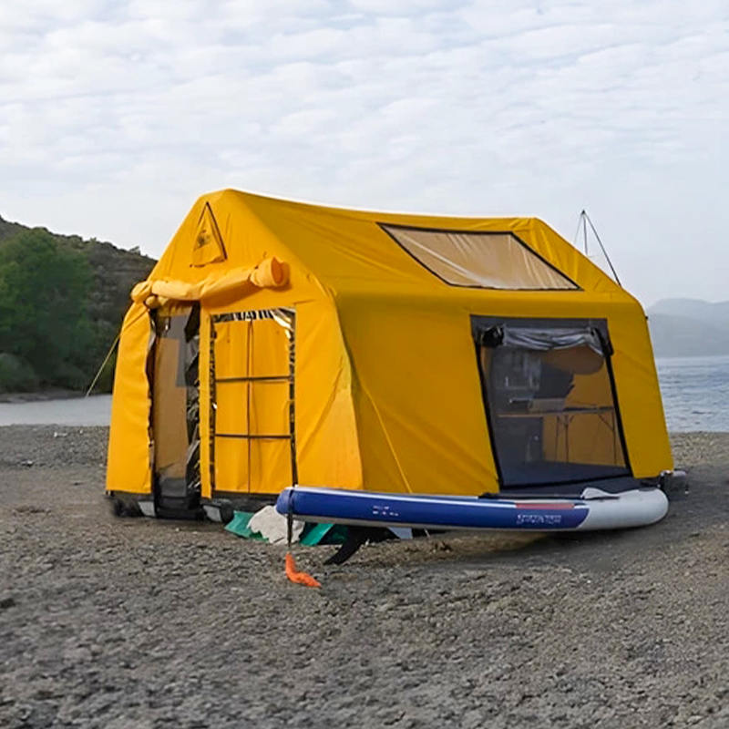 8-10인용 4계절 글래머 방화 및 항균 풍선 캠핑 텐트