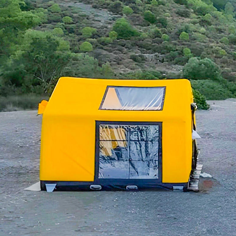 8-10인용 4계절 글래머 방화 및 항균 풍선 캠핑 텐트