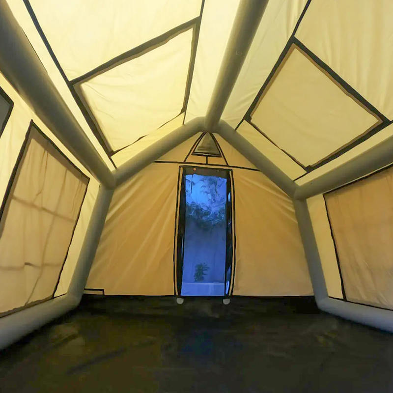 8-10인용 4계절 글래머 방화 및 항균 풍선 캠핑 텐트