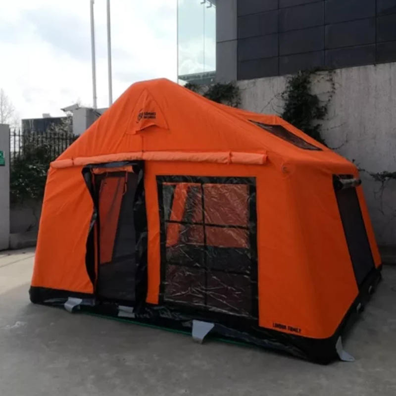 8-10인용 4계절 글래머 방화 및 항균 풍선 캠핑 텐트