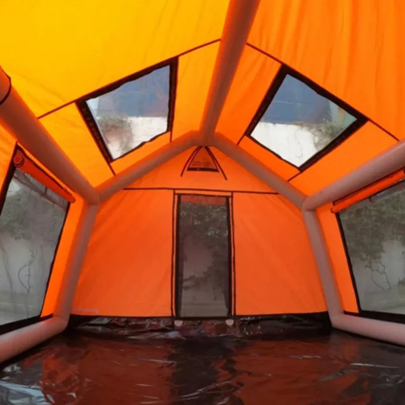 8-10인용 4계절 글래머 방화 및 항균 풍선 캠핑 텐트