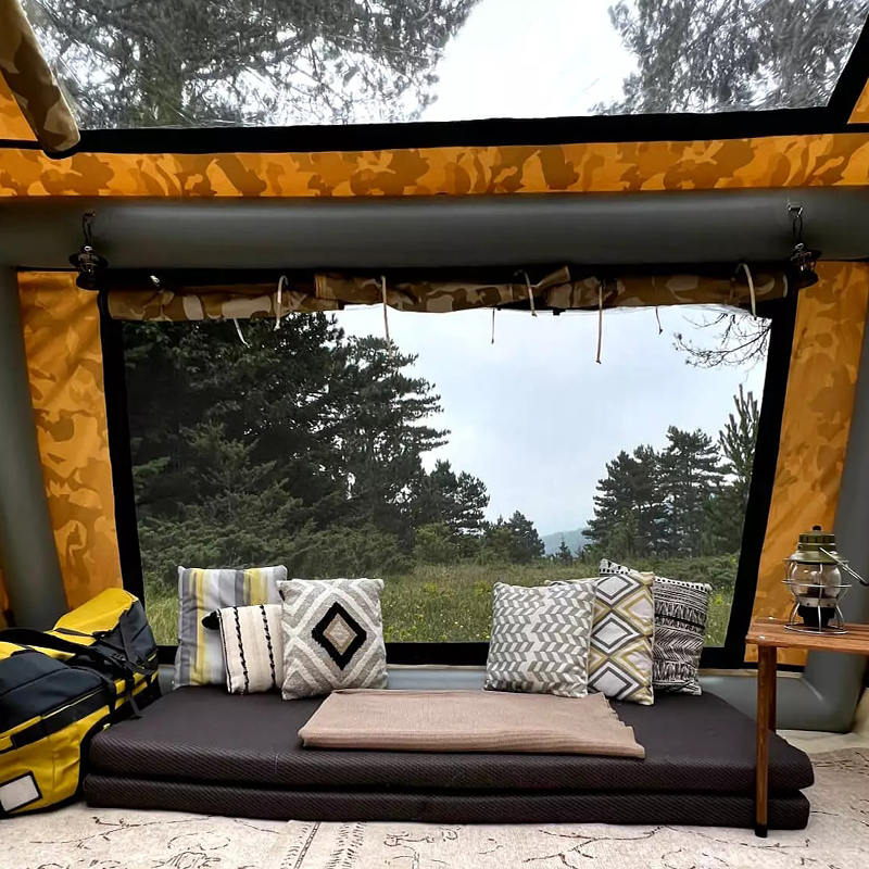 8-10인 4계절 파노라마 풍선 캠핑 텐트