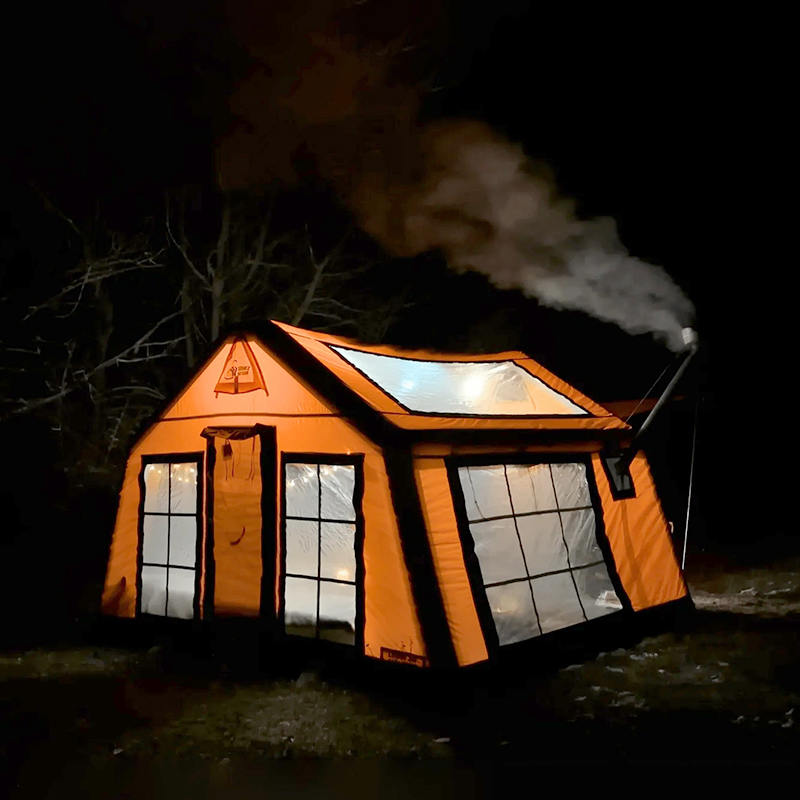 8-10인 4계절 파노라마 풍선 캠핑 텐트