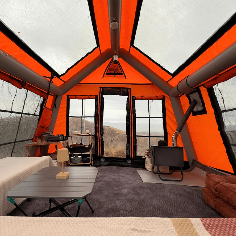 8-10인 4계절 파노라마 풍선 캠핑 텐트