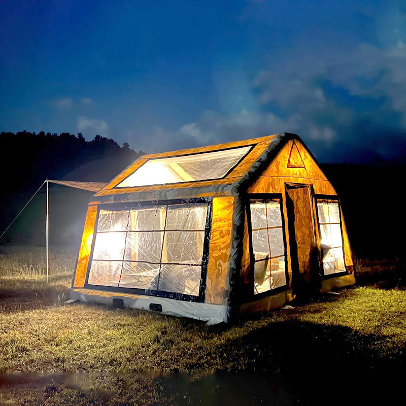 8-10인 4계절 파노라마 풍선 캠핑 텐트