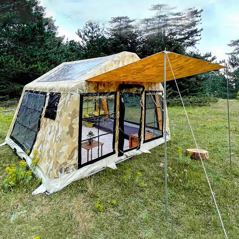 8-10인 4계절 파노라마 풍선 캠핑 텐트