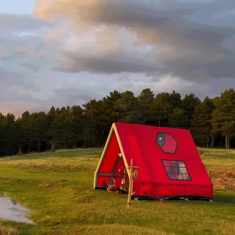 8-10인용 4계절 캠핑용 방수 풍선 에어 텐트