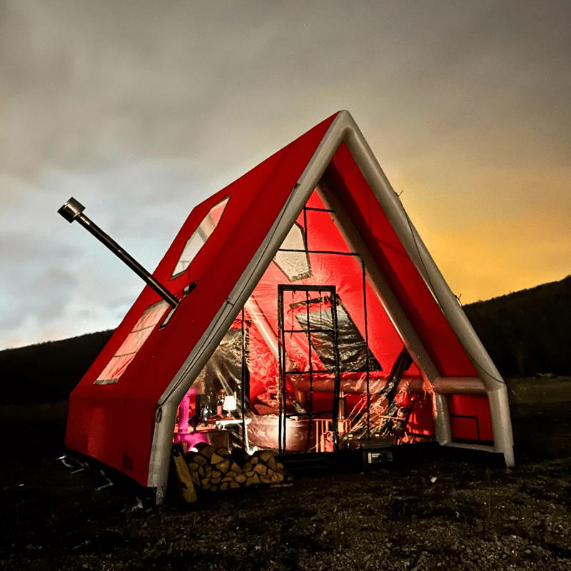 8-10인용 4계절 캠핑용 방수 풍선 에어 텐트