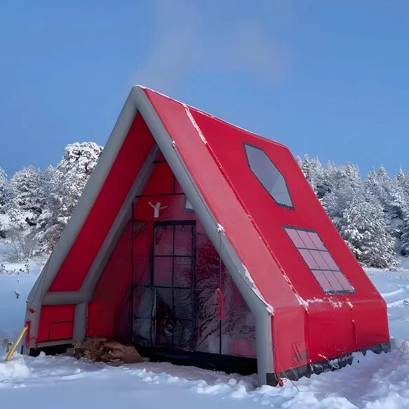 8-10인용 4계절 캠핑용 방수 풍선 에어 텐트