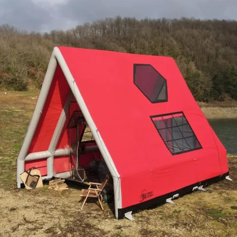 8-10인용 4계절 캠핑용 방수 풍선 에어 텐트