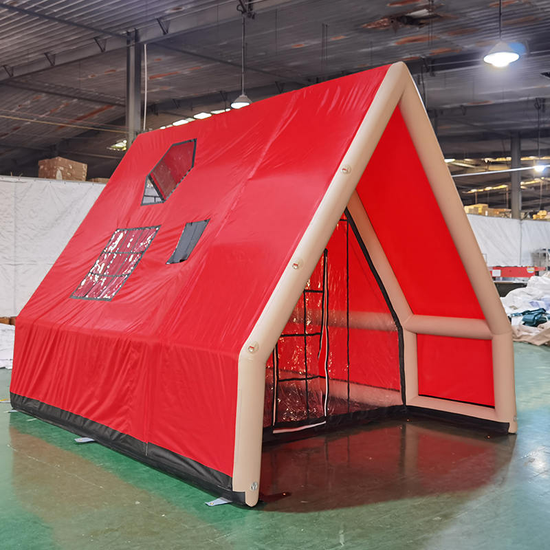 8-10인용 4계절 캠핑용 방수 풍선 에어 텐트