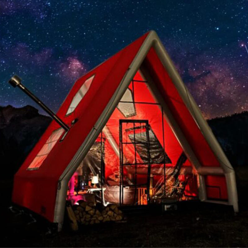 8-10인용 4계절 캠핑용 방수 풍선 에어 텐트